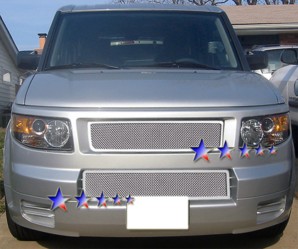 APS Chrome Stainless Steel Lower Bumper Grille
