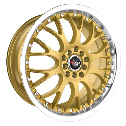 Drag DR19 Gold Machined Lip  