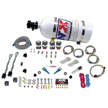 Nitrous Express Nitrous System EFI Dual-Stage (50-150 HP X 2 with 10 LB Bottle)
