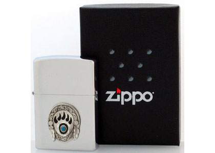 2005-2009 Ford Mustang Siskiyou Wildlife Zippo Lighter -Bear Claw