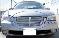 01-03 Maxima GXE, SE Not For GLE & 20 Anniversary of SE APS Polished Aluminum Main Upper Grille