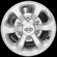 Nissan hardbody pickup steel wheels