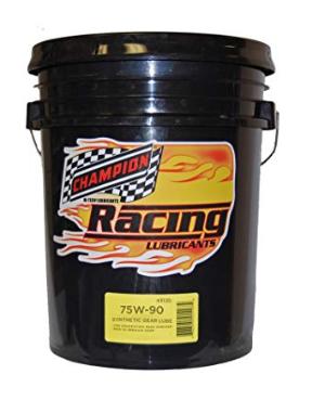 All Vehicles (Universal) Champion Synthetic 75w-90 Racing Gear Lube - 5 Gallons