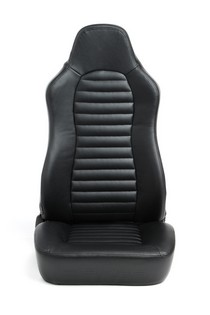 Universal Cipher Auto Suspension/Jeep Seats, Black Leatherette