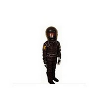 All Cars (Universal), All Jeeps (Universal), All Muscle Cars (Universal), All SUVs (Universal), All Trucks (Universal), All Vans (Universal) DJ Safety Junior Firesuit SFI 3-2A/5 1-Piece Suit - Medium (Black)