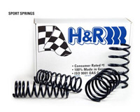 03-08 Toyota Corolla H&R Lowering Springs - Sport (Lowers Front:1-1/4 inch/ Rear:1-1/4)
