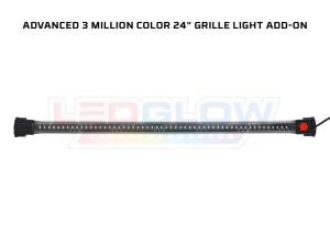 All Cars (Universal), All Jeeps (Universal), All Muscle Cars (Universal), All SUVs (Universal), All Trucks (Universal), All Vans (Universal) LEDGlow USB 3 Million LED Grille Light - Red Section (24 Inch)