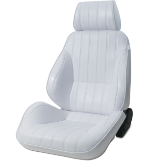 All Jeeps (Universal), Universal - Fits All Vehicles Procar Racing Seat - Rally Series 1000, White Vinyl (Left)
