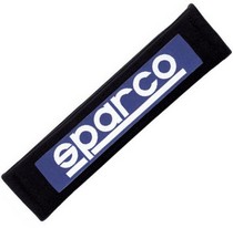 All Cars (Universal), All Jeeps (Universal), All Muscle Cars (Universal), All SUVs (Universal), All Trucks (Universal), All Vans (Universal) Sparco Belt Pad 3 Inch - Racing (Black)