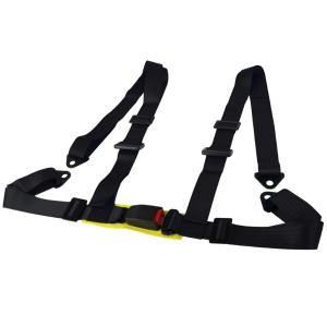 All Jeeps (Universal), All Vehicles (Universal) Spec D 4 Point Harness Racing Seat Belt - Black