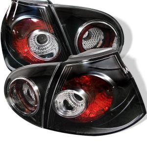 06-09 Volkswagen Golf Spyder Altezza Tail Lights - Black