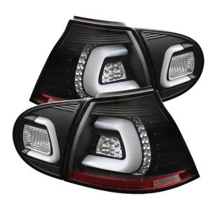 06-09 Volkswagen Golf Spyder LED Tail Lights - Black