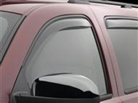2003-2008 Toyota Corolla Fits sedan only Weathertech Rear Window Deflectors - Rear (Light Smoke)