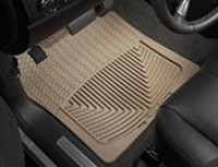 2007-2011 Volkswagen Eos, 2009-2012 Volkswagen CC, 2007-2011 Volkswagen GTI Fits 3-door models only, 2006-2011 Volkswagen Passat Sedan, 2005-2011 Volkswagen GLI Sedan; New Body Weathertech Rubber Floormats - Front (Tan)