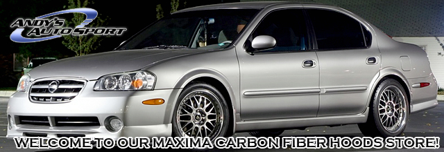 Nissan maxima carbon fiber hoods