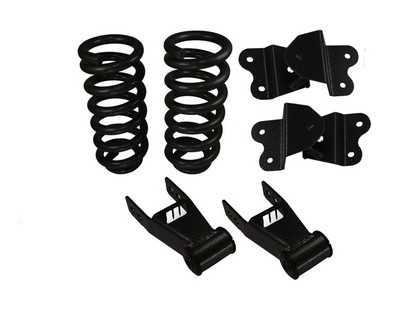 Western Chassis Best Buy - Complete Lowering Kit With Leaf Spring - Drop: 2