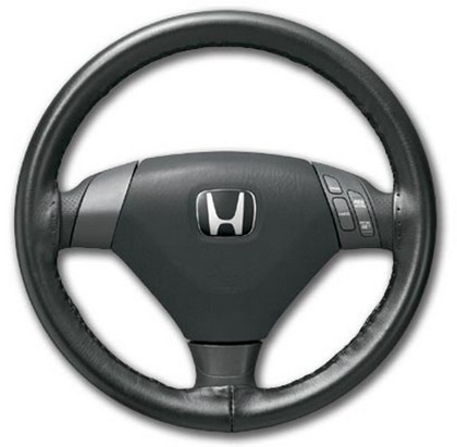 Wheelskins Steering Wheel Cover - Sew-On, Original (Black)