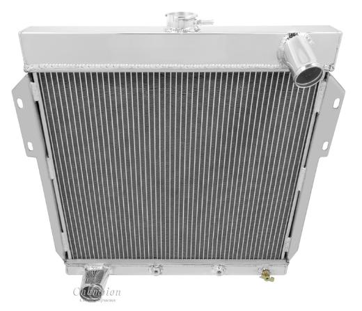 Champion Aluminum Radiator - 3 Row