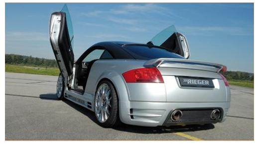 Eurogear Rieger R-Frame Body Kit - Rear Bumper