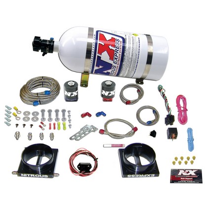 Nitrous Express Nitrous System Mass Air Housing (with 10 LB Bottle)