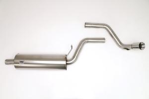 09-10 H3 Alpha B&B Performance Exhaust, Single, 4