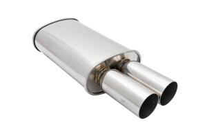 Sport Compact Cars (Universal) Megan Racing Stainless Steel Muffler - Dual 3