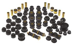 1992-1995 Honda Civic , 1993-1997 Honda Civic Del Sol  Prothane Total Front/Rear Bushings Kit - Black