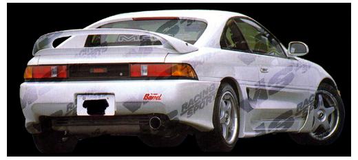 VIS Racing Techno R Body Kit - Rear Bumper